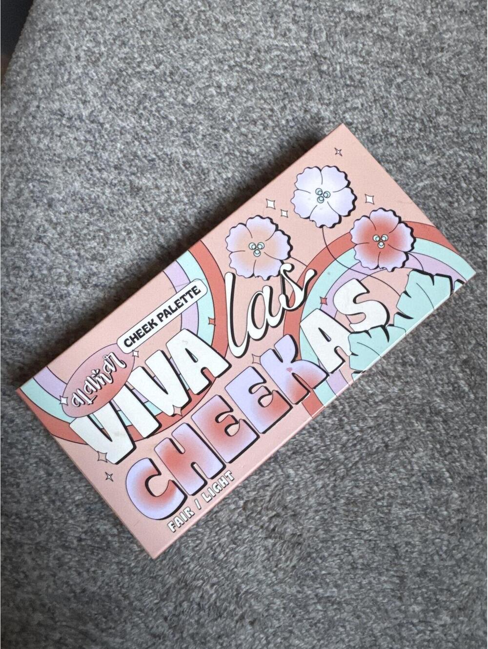 Alamar Cosmetics Viva Las Cheekas Cheek Palette Fair/Light NIB